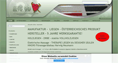 Desktop Screenshot of massagetische.com